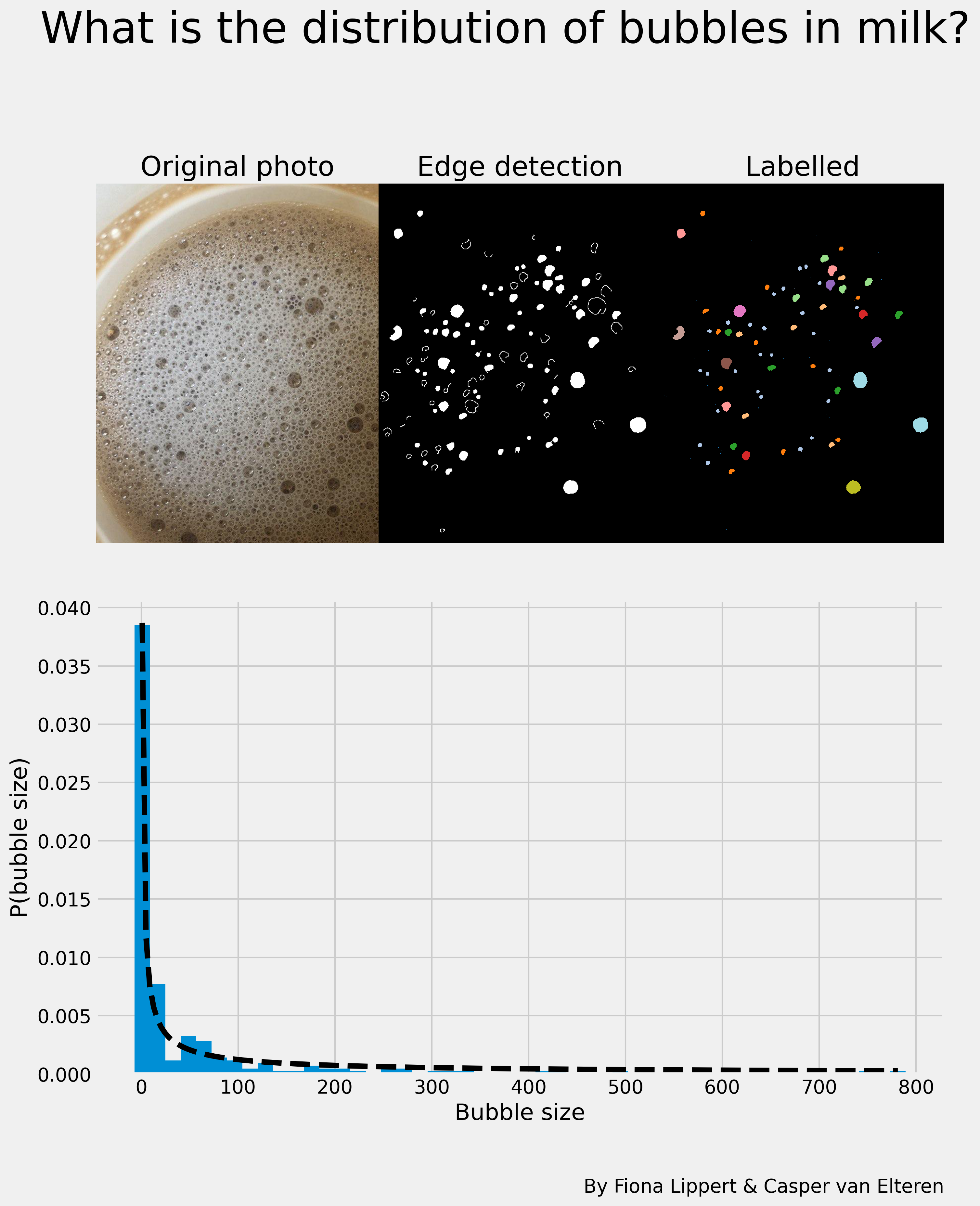 Are bubbles power law distributed?