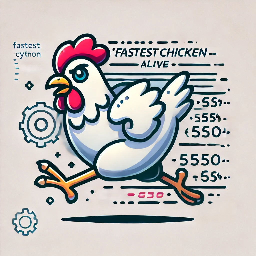 Creating the fastest chicken alive!